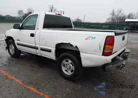 2001 Chevrolet Silverado 1500 Ls from USA, damaged, VIN 1GCEK14T71Z128517